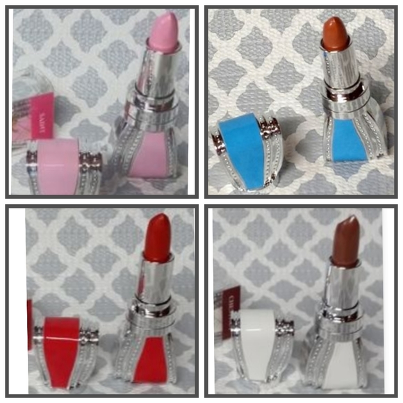 Lipstick in Bow Case Pink Saint Shade Beau Babe Lipstick - Picture 5 of 5